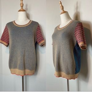 Anthropologie Keaton Sweater Tee